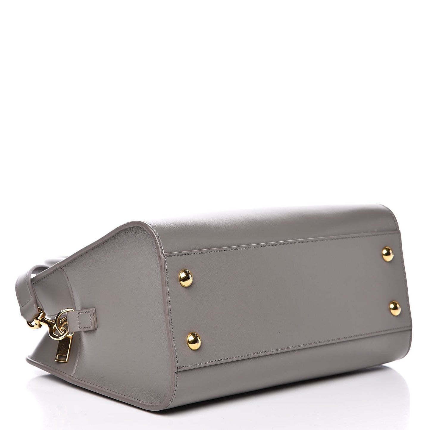 Calfskin Monogram Baby Cabas Fog
