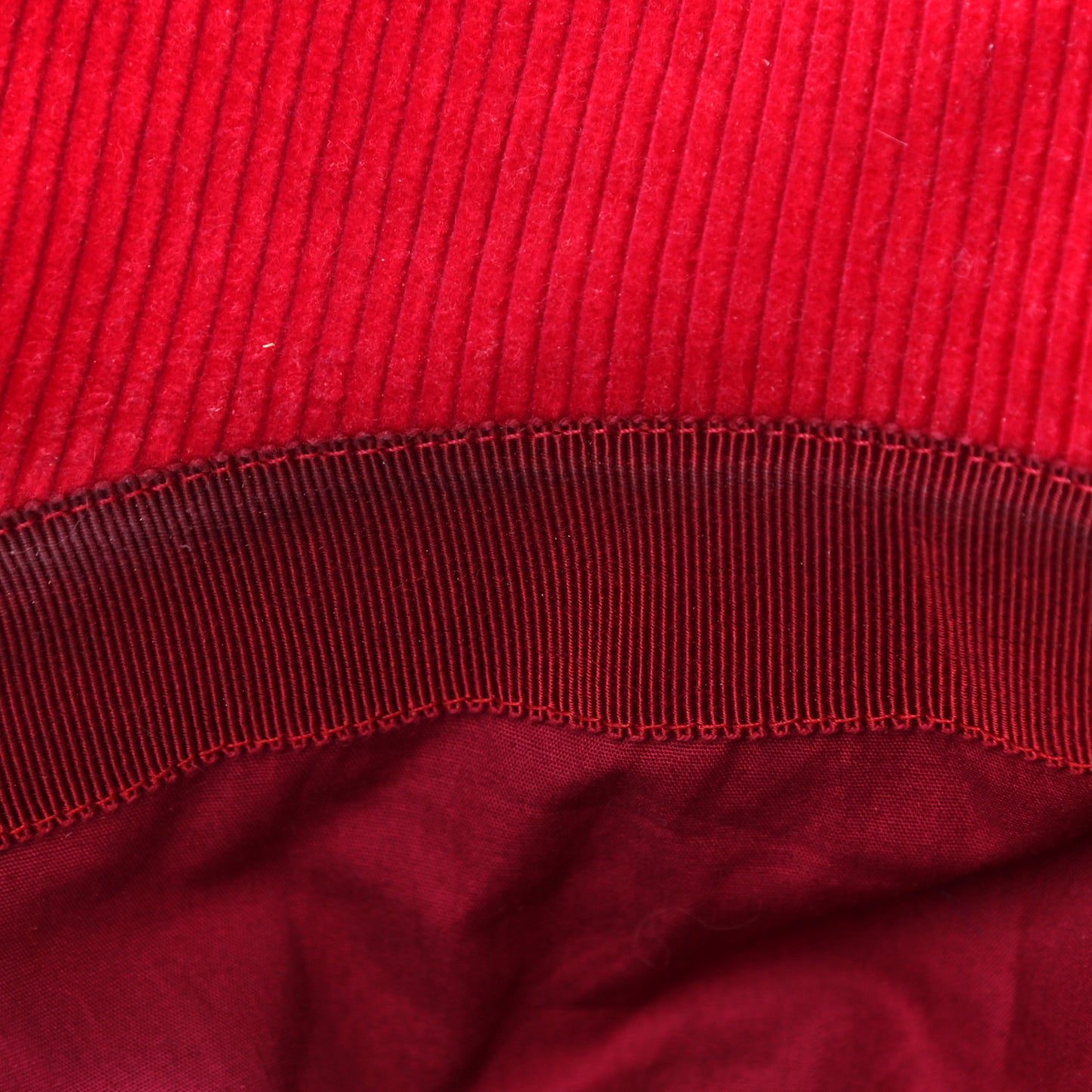 Corduroy Orgasmique Bucket Hat Red