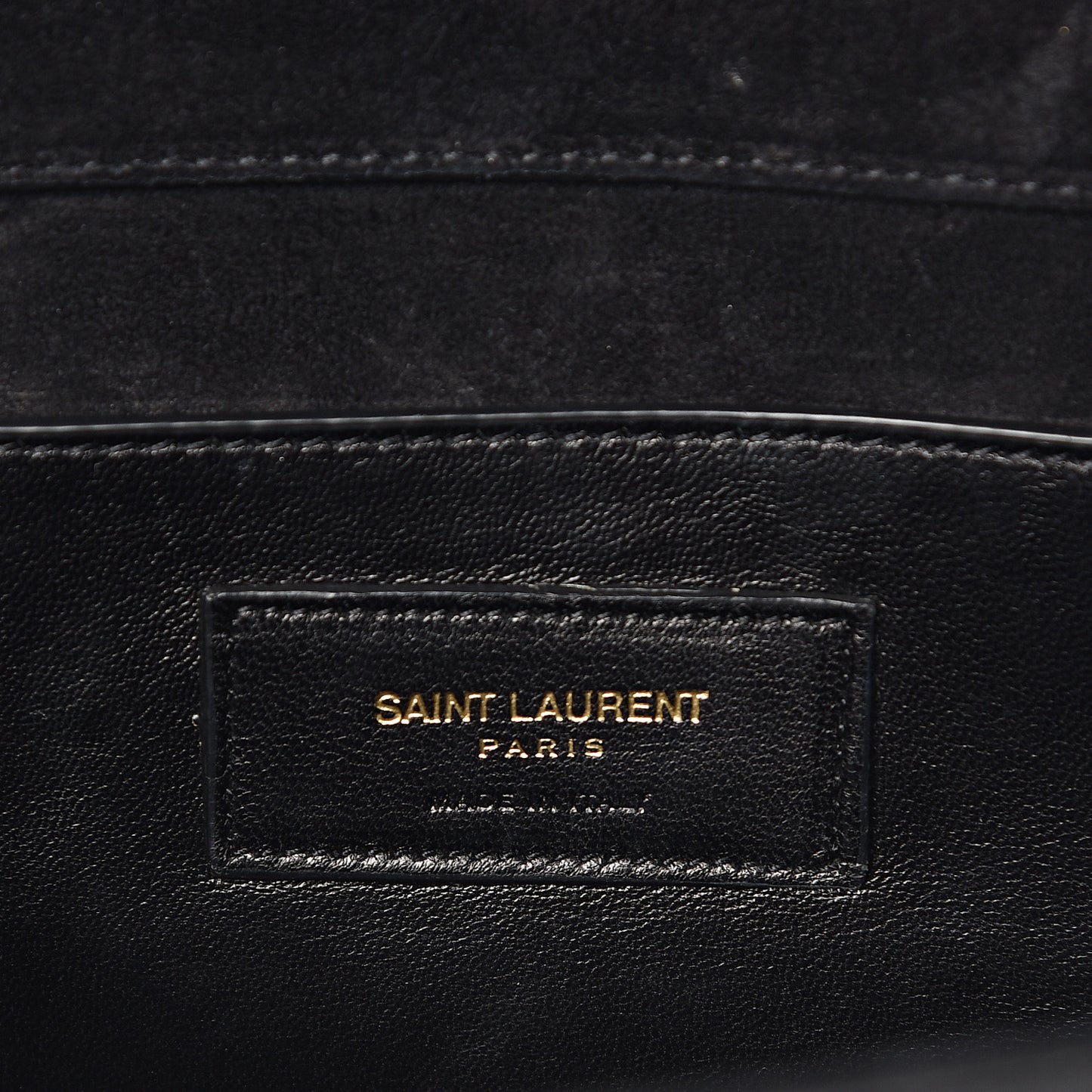 Patent Classic Monogram Cassandre Clutch Black