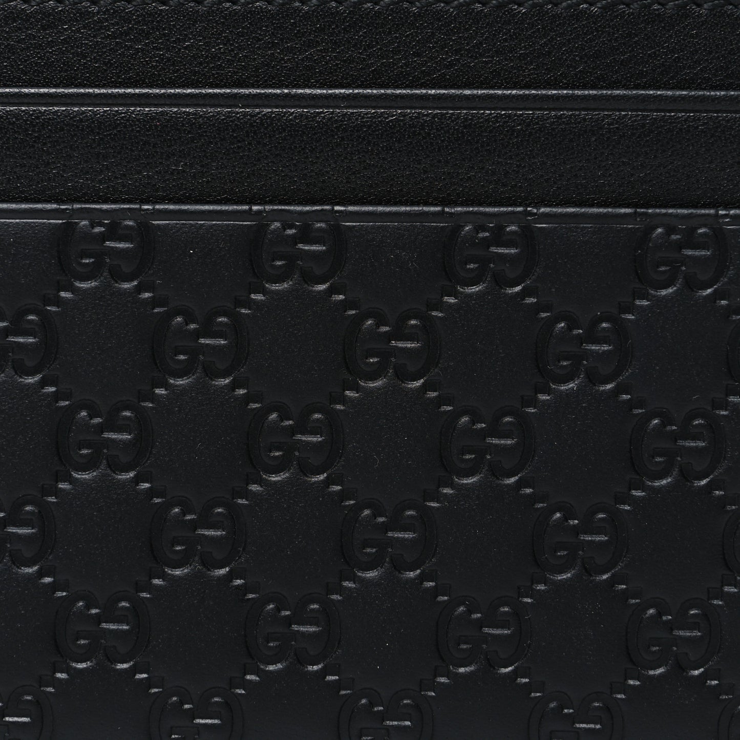Microguccissima Card Holder Black
