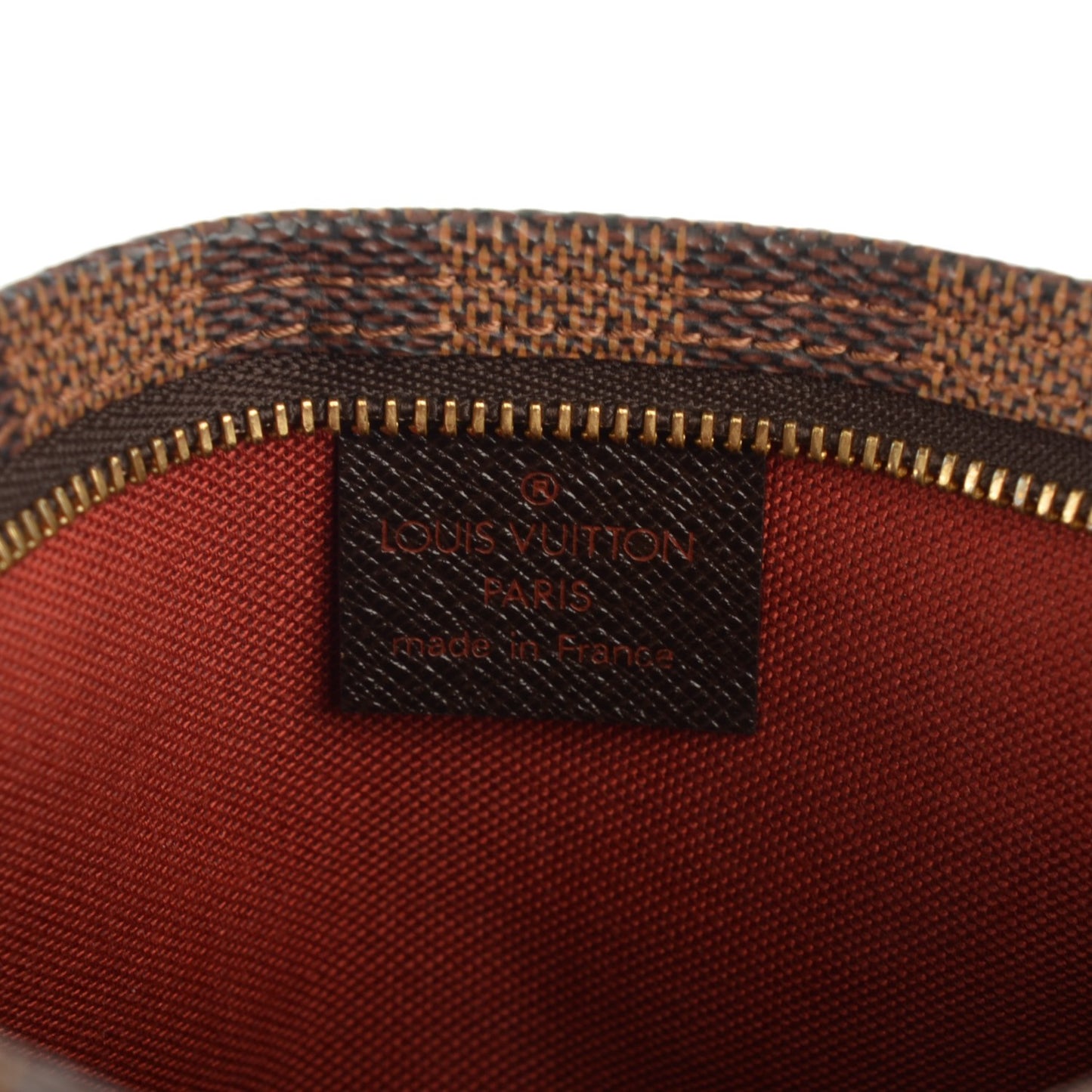 Damier Ebene Trousse Make Up Bag Pochette