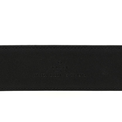 Gucci Textured Dollar Calfskin 40mm Belt 95 38 Black 3 of 4
