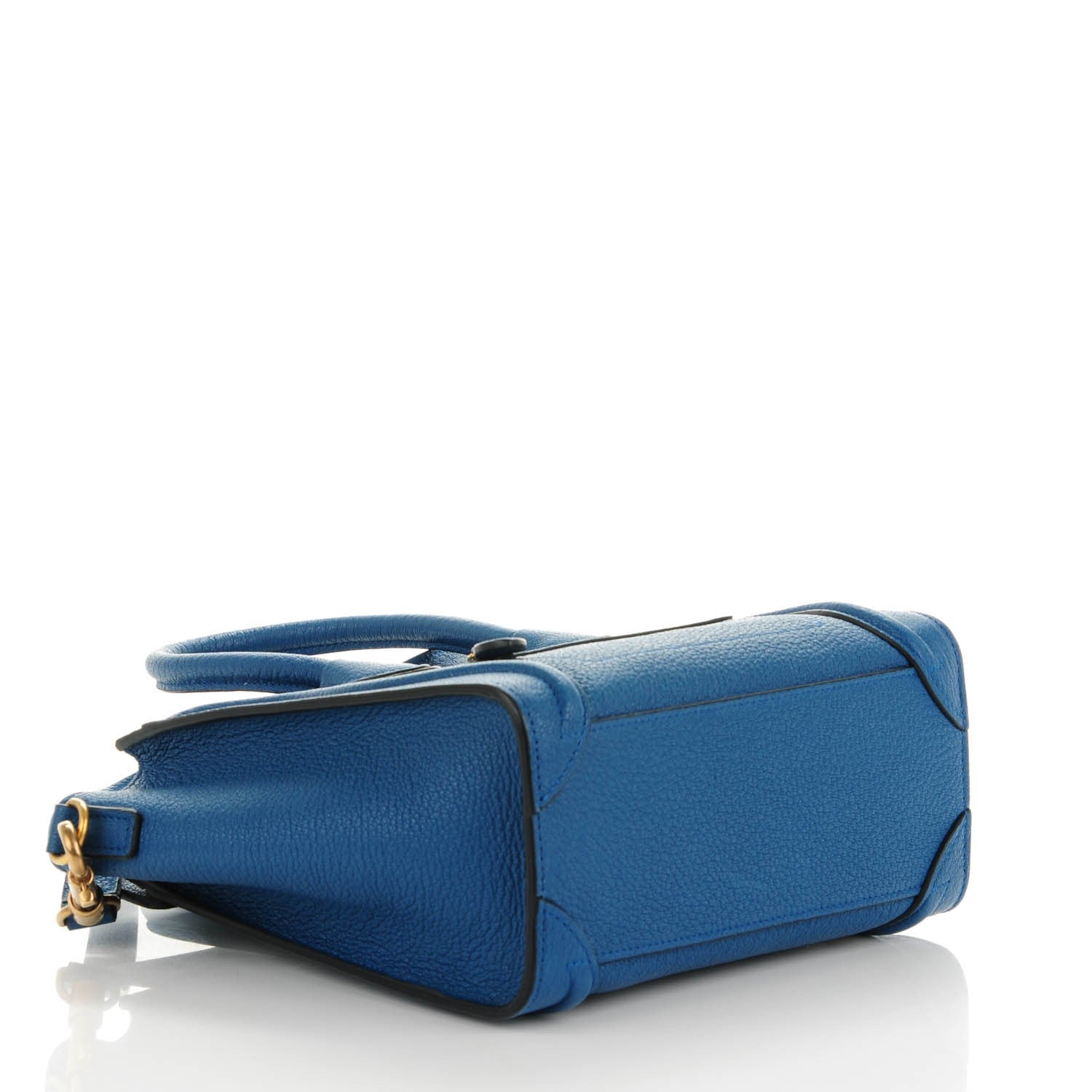 Celine Goatskin Nano Luggage Sea 4 of 6