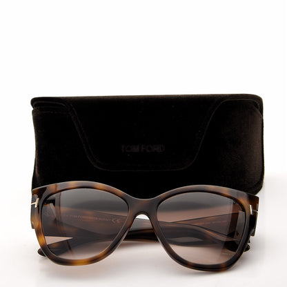 Tom Ford Acetate Anoushka Cat Eye Sunglasses TF371 Tortoise Shell 8 of 8