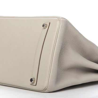 Hermes Togo Birkin 35 Gris Perle 9 of 10