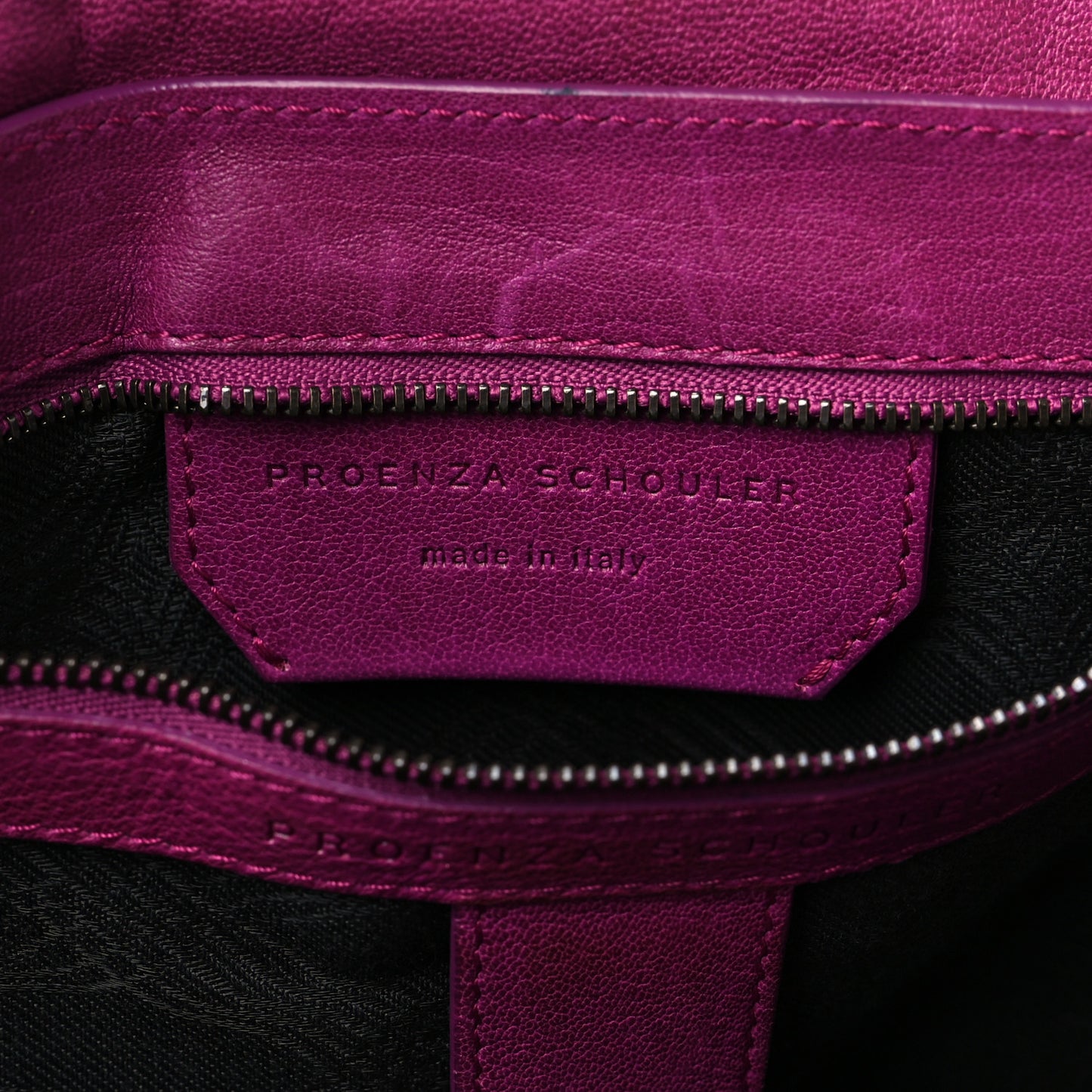 Lambskin Medium PS1 Satchel Raspberry