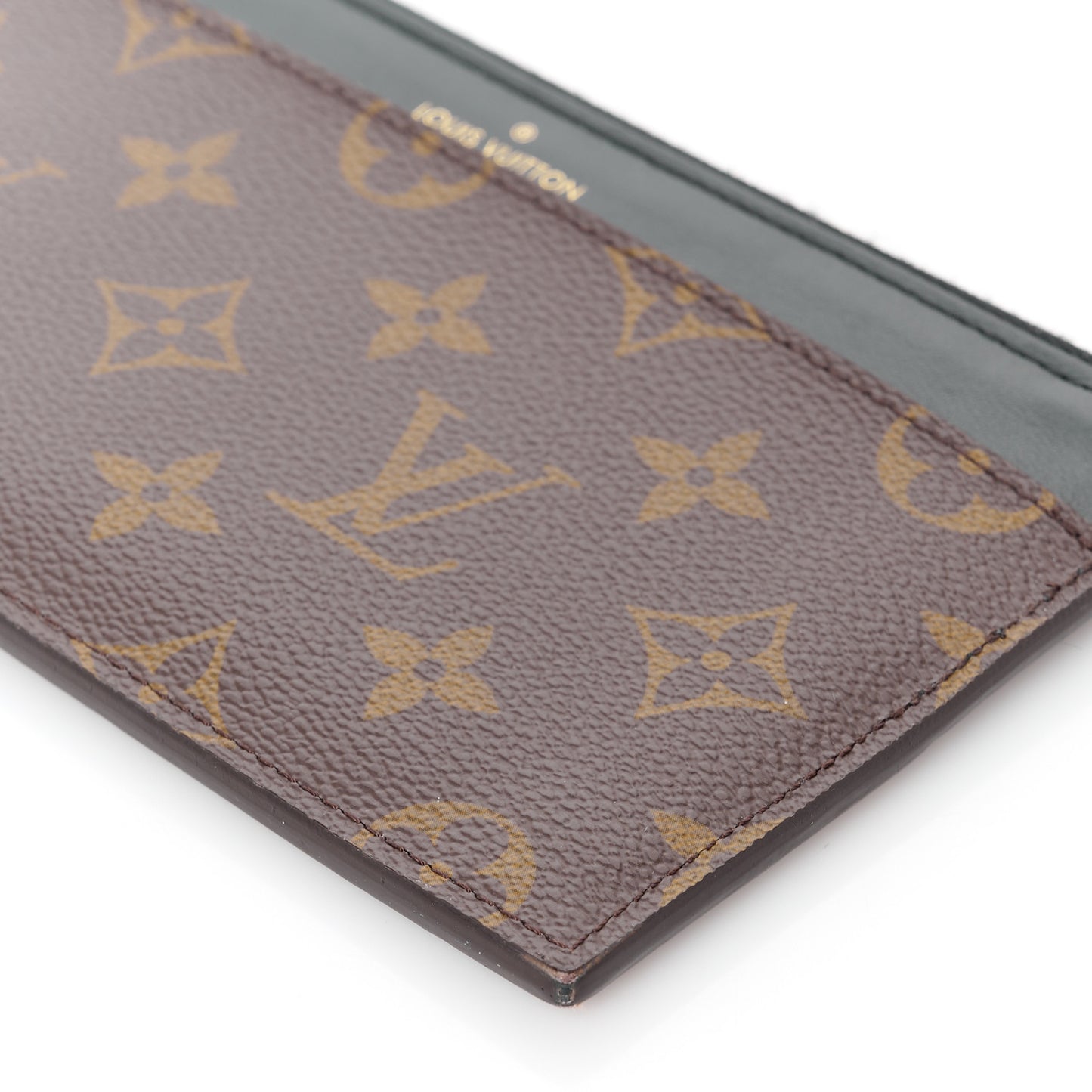 Monogram Slim Purse Black