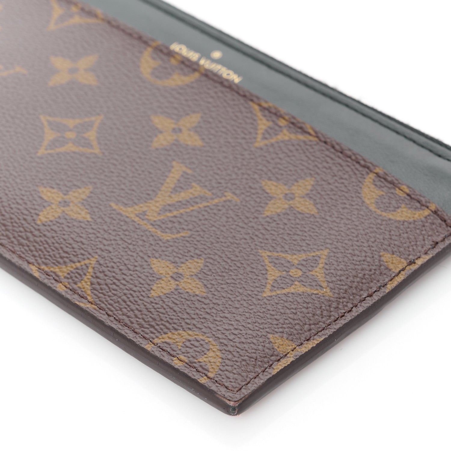 Louis Vuitton Monogram Slim Purse Black 10 of 11