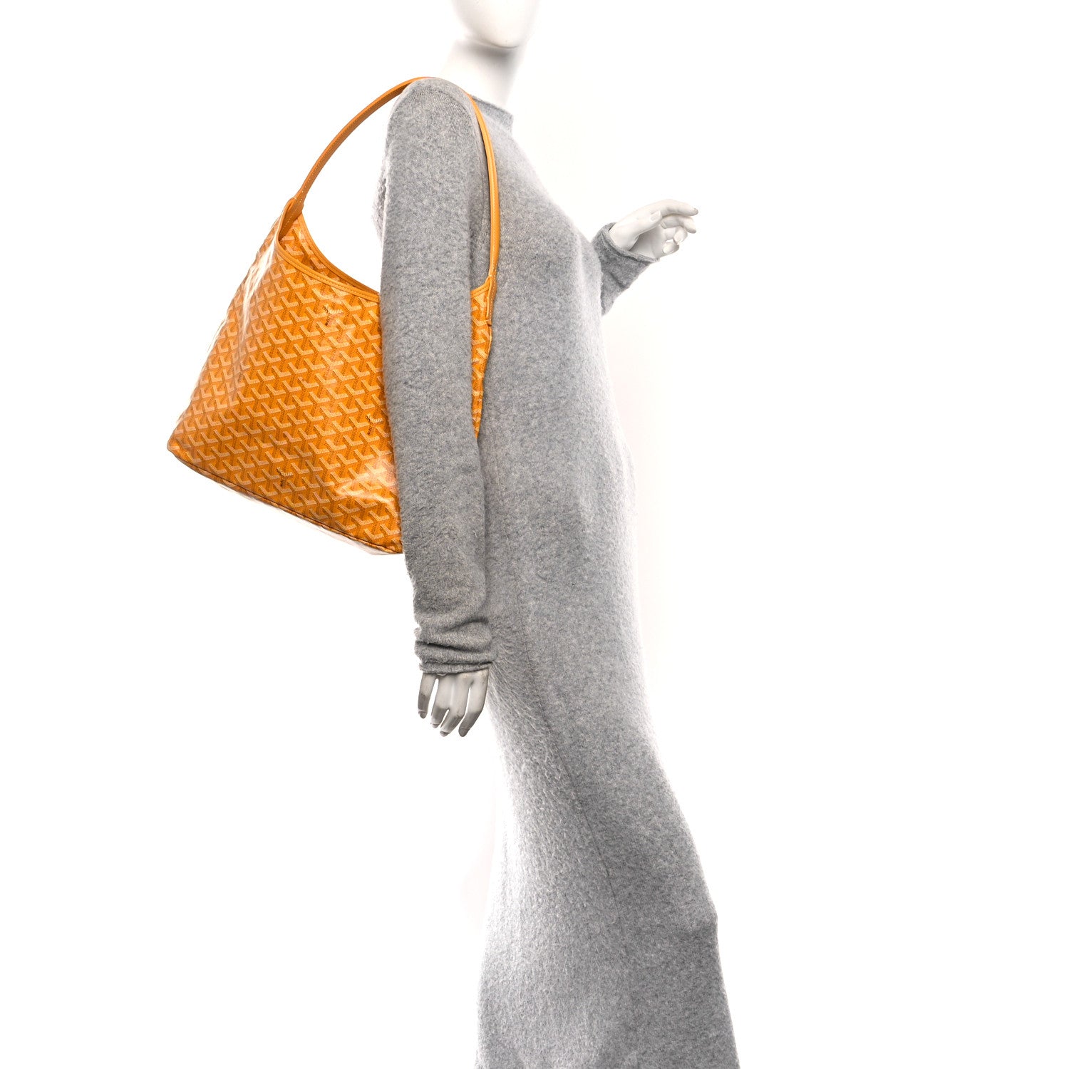 Goyard Goyardine Boheme Hobo Yellow 2 of 12