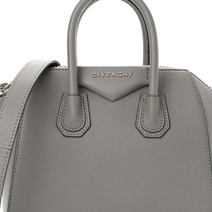 Givenchy Sugar Goatskin Mini Antigona Pearl Grey 8 of 14