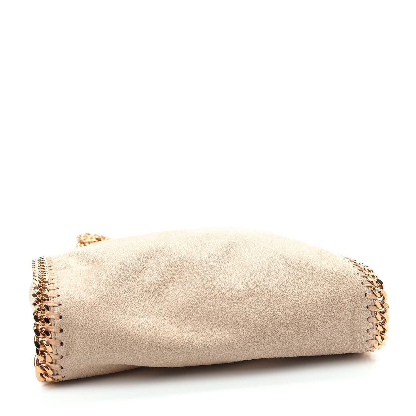 Shaggy Deer Mini Falabella Fold Over Tote Beige