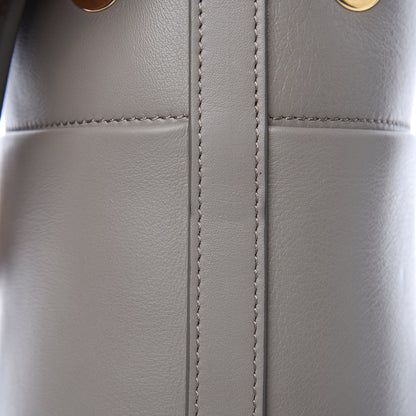 Chloe Smooth Calfskin Small Roy Bucket Bag Motty Grey 12 of 12