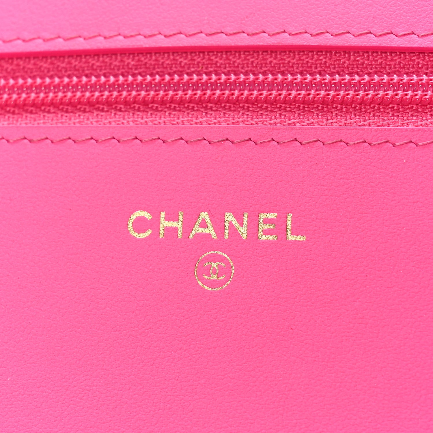 Chanel Jersey Quilted Chanel 19 Wallet On Chain WOC Pink 6 of 9