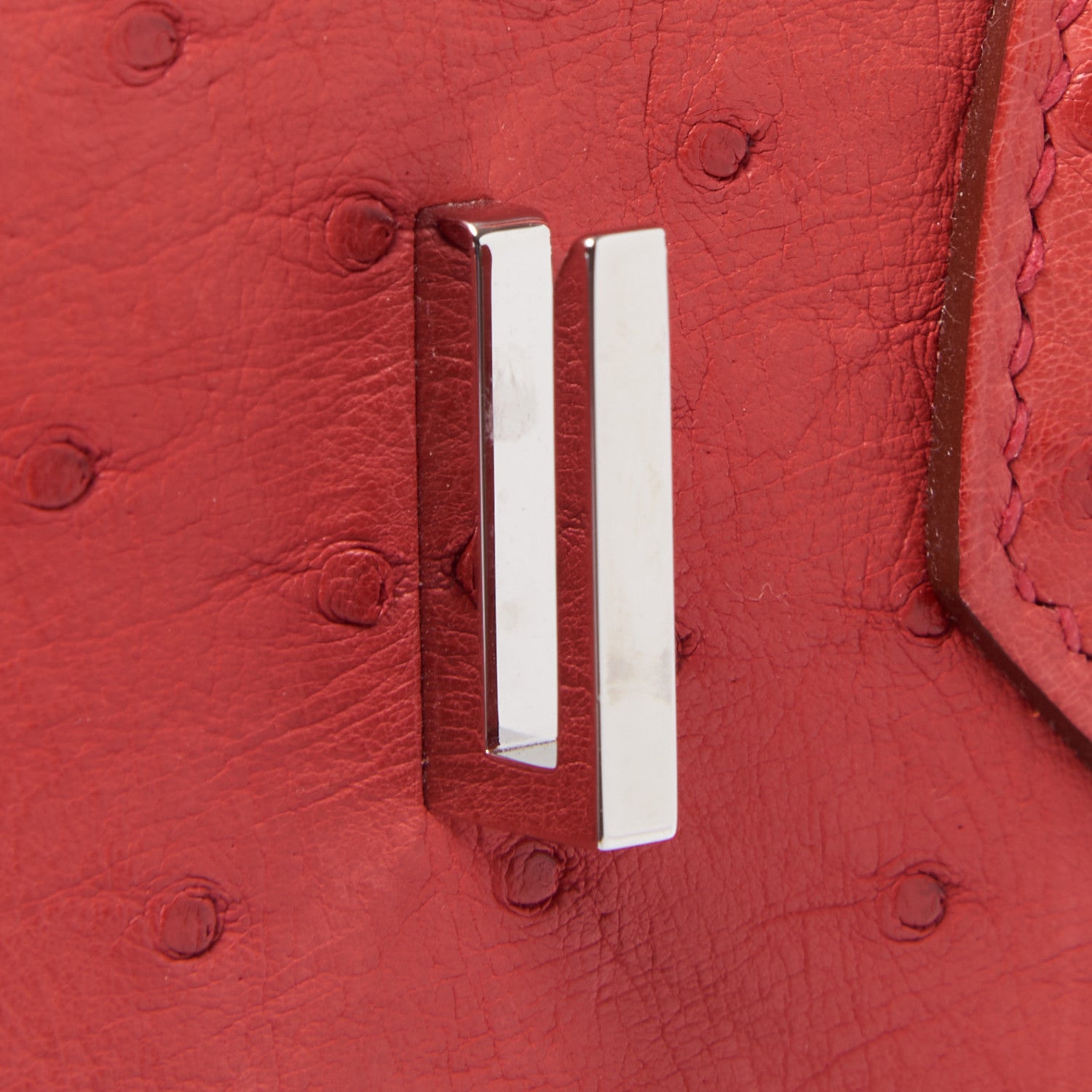 Hermes Ostrich Birkin 30 Bougainvillea 23 of 30