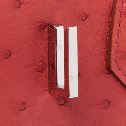 Hermes Ostrich Birkin 30 Bougainvillea 23 of 30