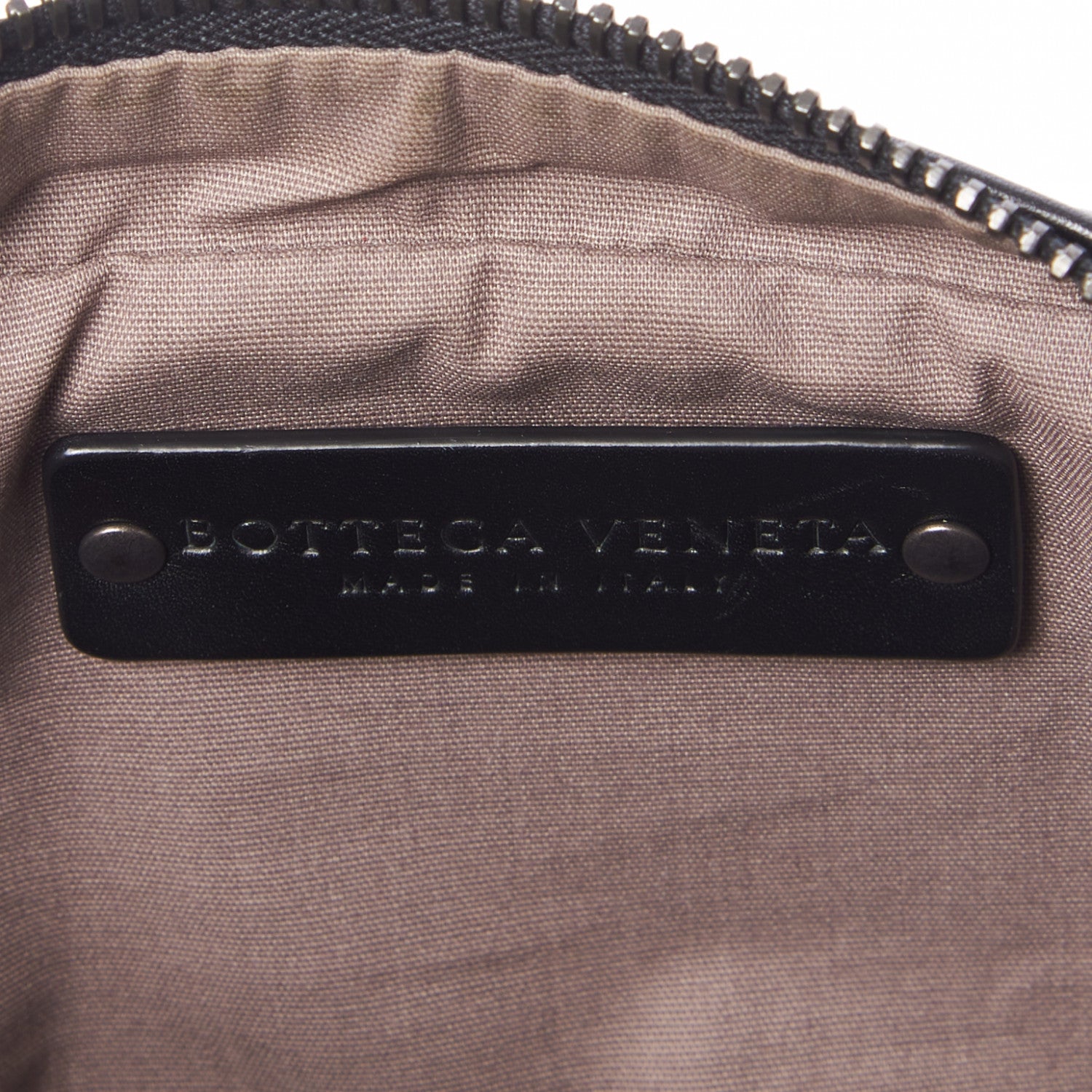 Bottega Veneta Calfskin Intrecciato Belt Bag Black 8 of 8
