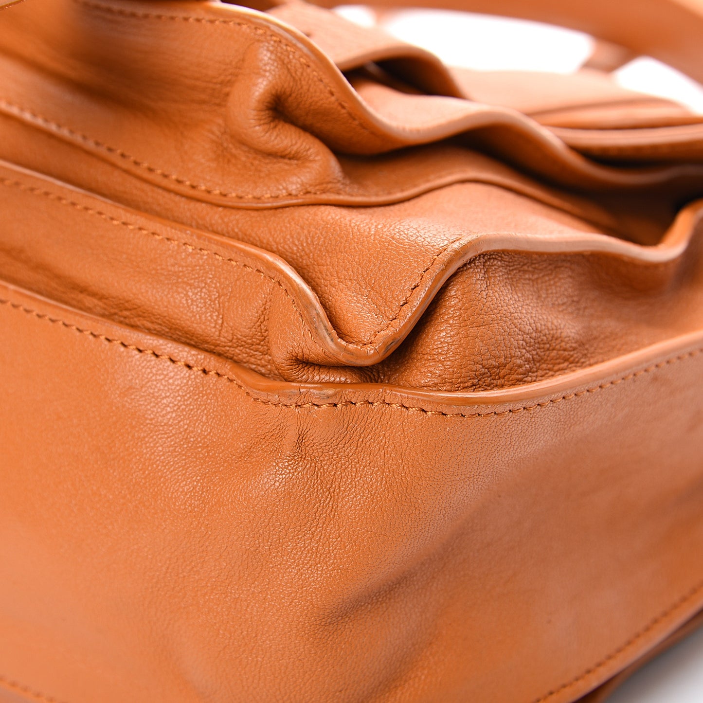 Lambskin Medium PS1 Satchel Saffron
