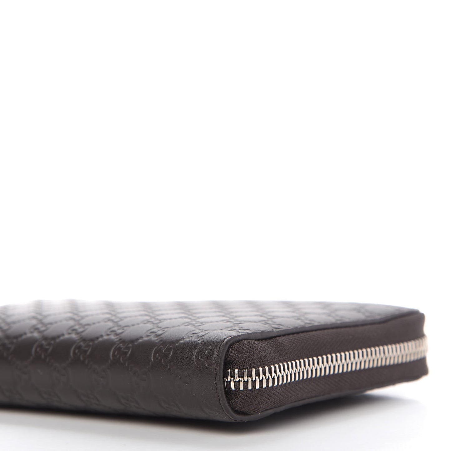 Microguccissima Large Zip Around Organizer Wallet Testa di Moro