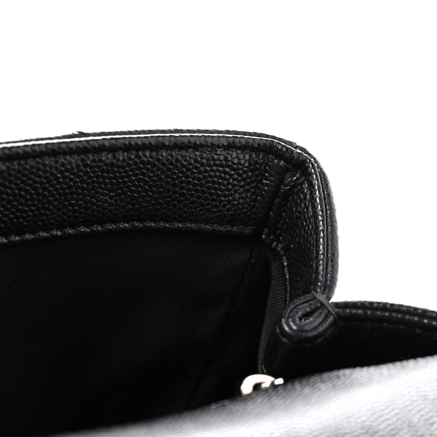 Caviar Quilted My Everything Flap Black