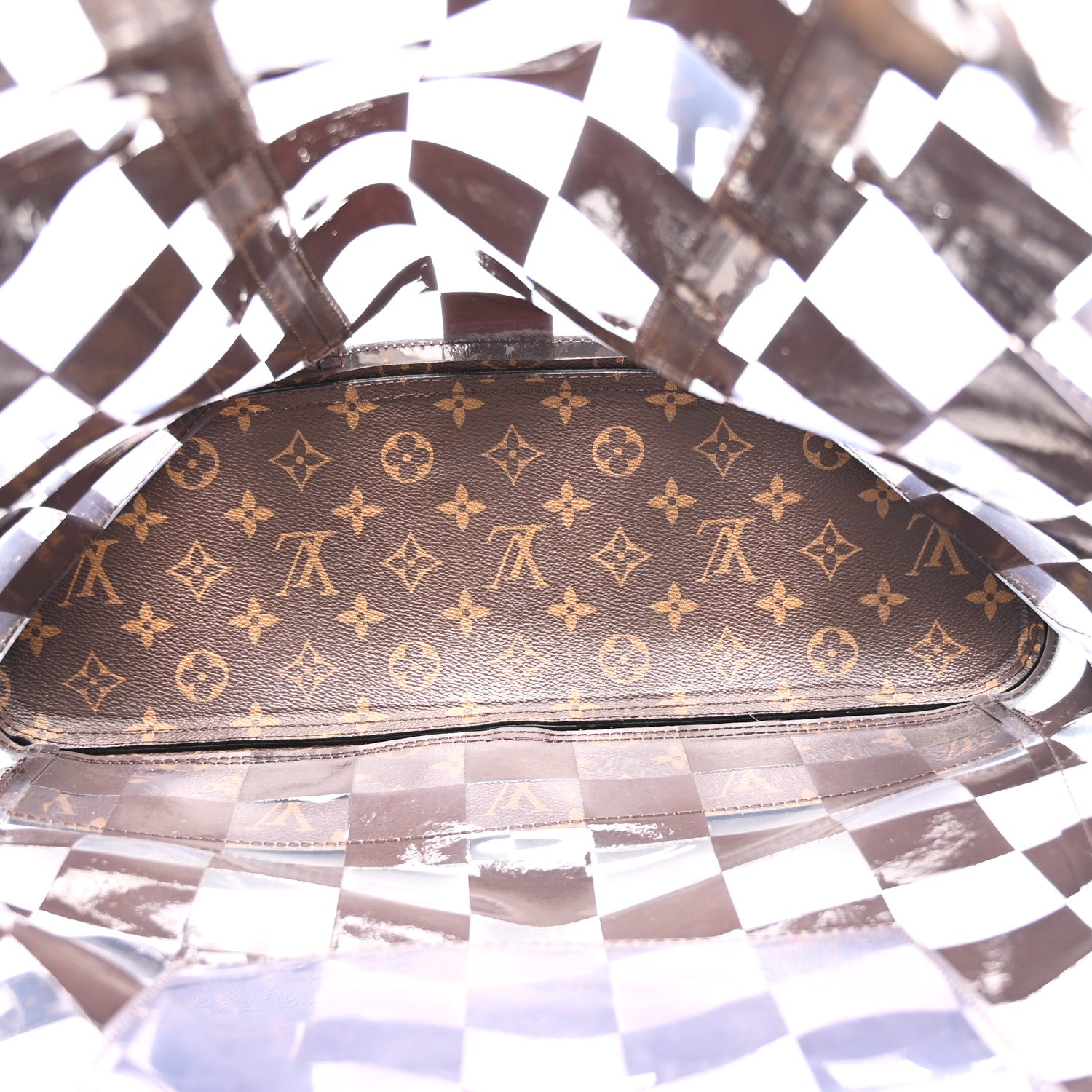 Louis Vuitton PVC Monogram Chess Christopher GM 5 of 9