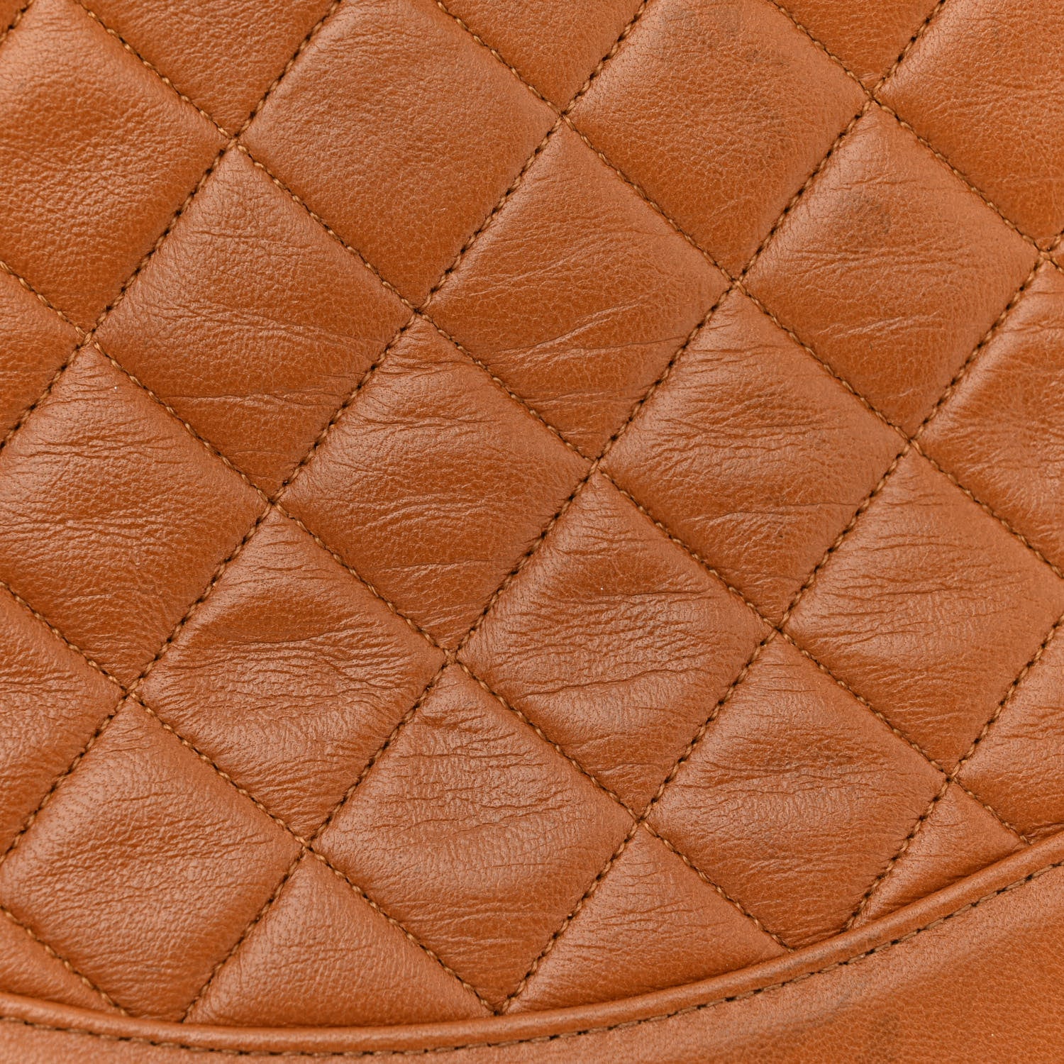 Chanel Lambskin Quilted Mini 31 Shopping Bag Brown 19 of 21