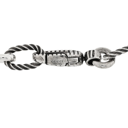 Gucci Sterling Silver Interlocking G Charm Bracelet 3 of 4