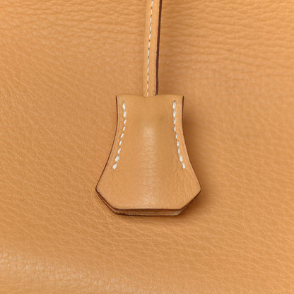 Hermes Taurillon Clemence Birkin 40 Sable 13 of 44