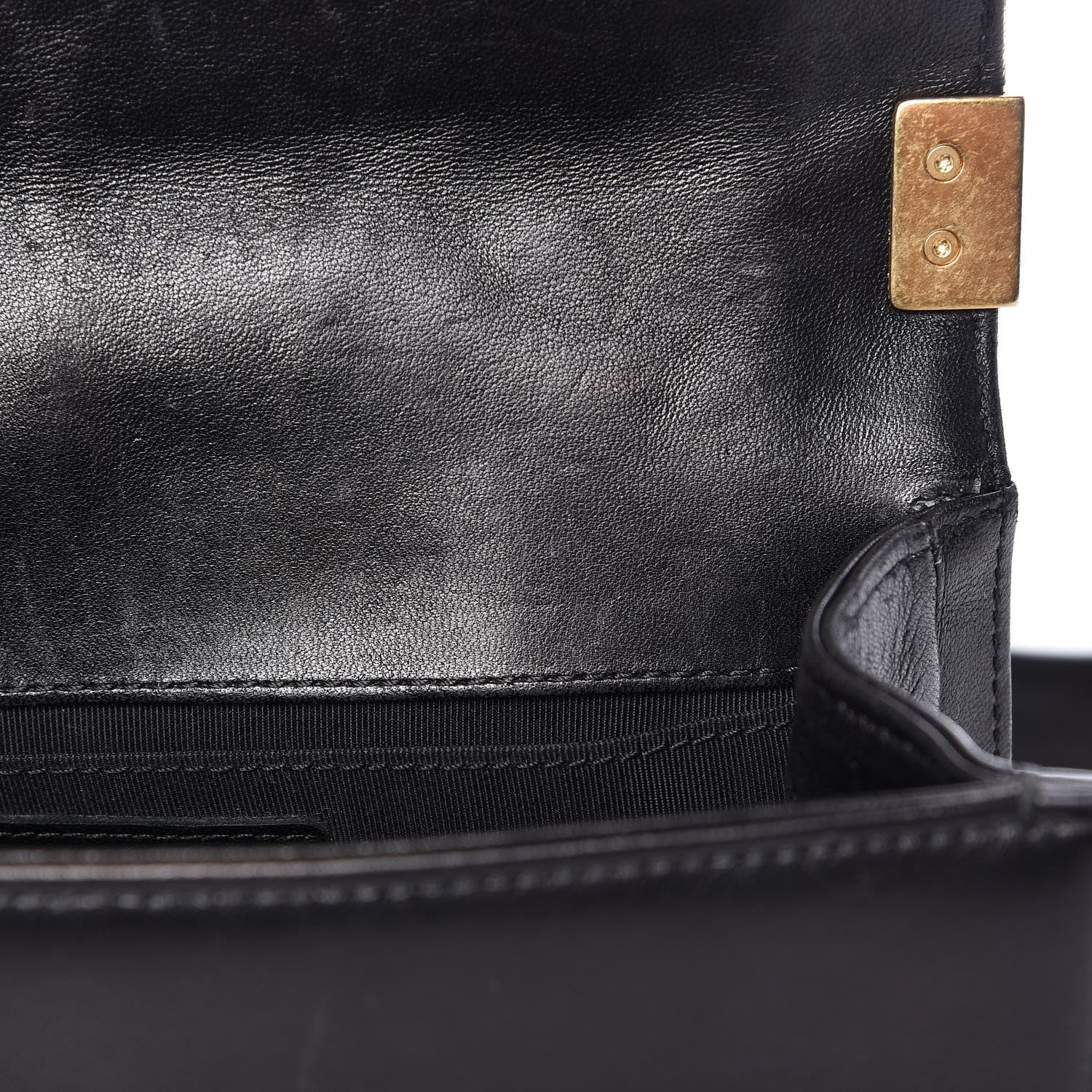 Chanel Lambskin Quilted Small Boy Flap Black 8 of 18
