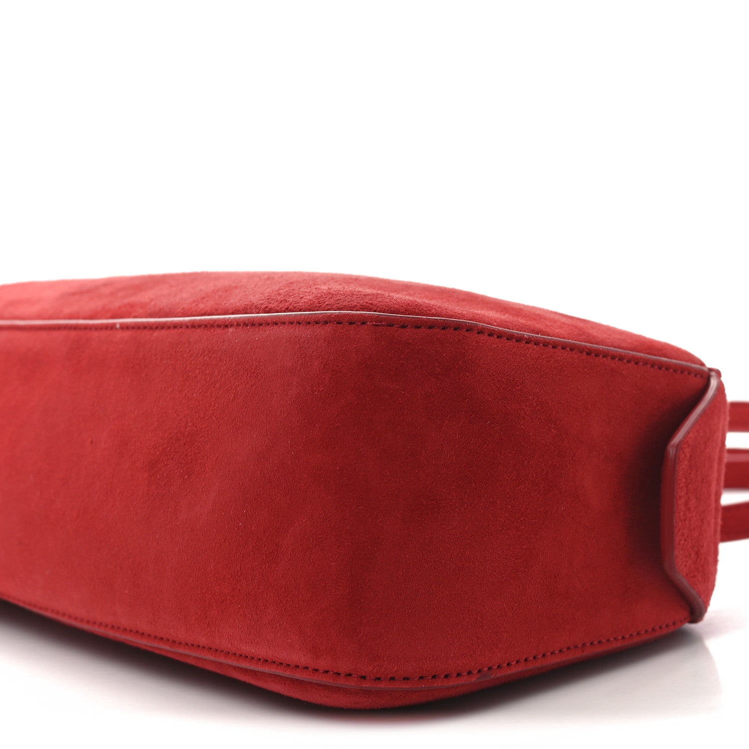 Khaite Suede Calfskin Simona Shoulder Bag Rebel 9 of 9