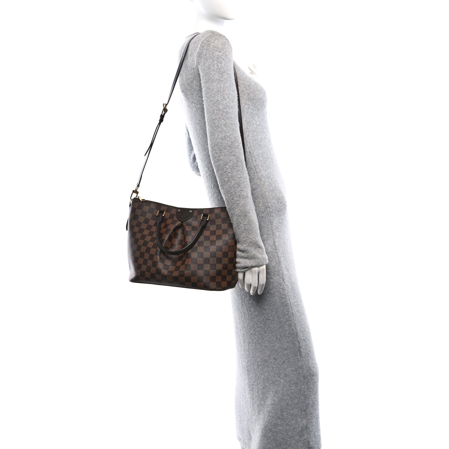 Louis Vuitton Damier Ebene Siena MM 2 of 10