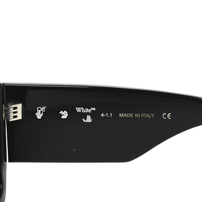 Off-White Acetate Square Tropez Sunglasses OERI007 Black 5 of 7