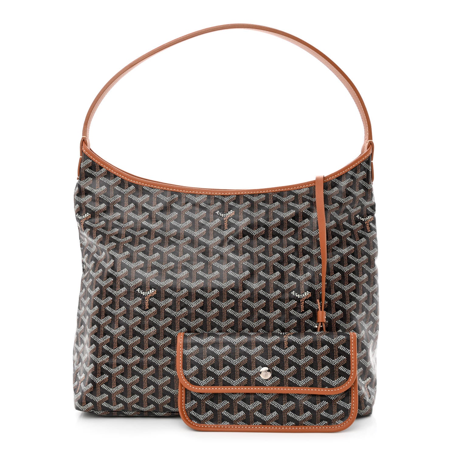 Goyard Goyardine Boheme Hobo Black Gold 1 of 12