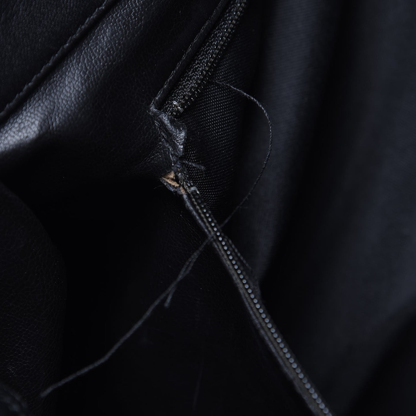 Calfskin Stitched XL Weekender Black