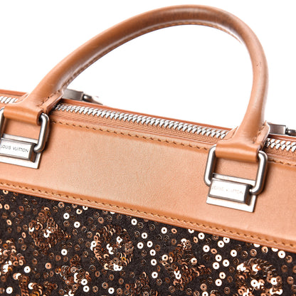 Louis Vuitton Sequin Monogram Sunshine Express Speedy Gold 18 of 20