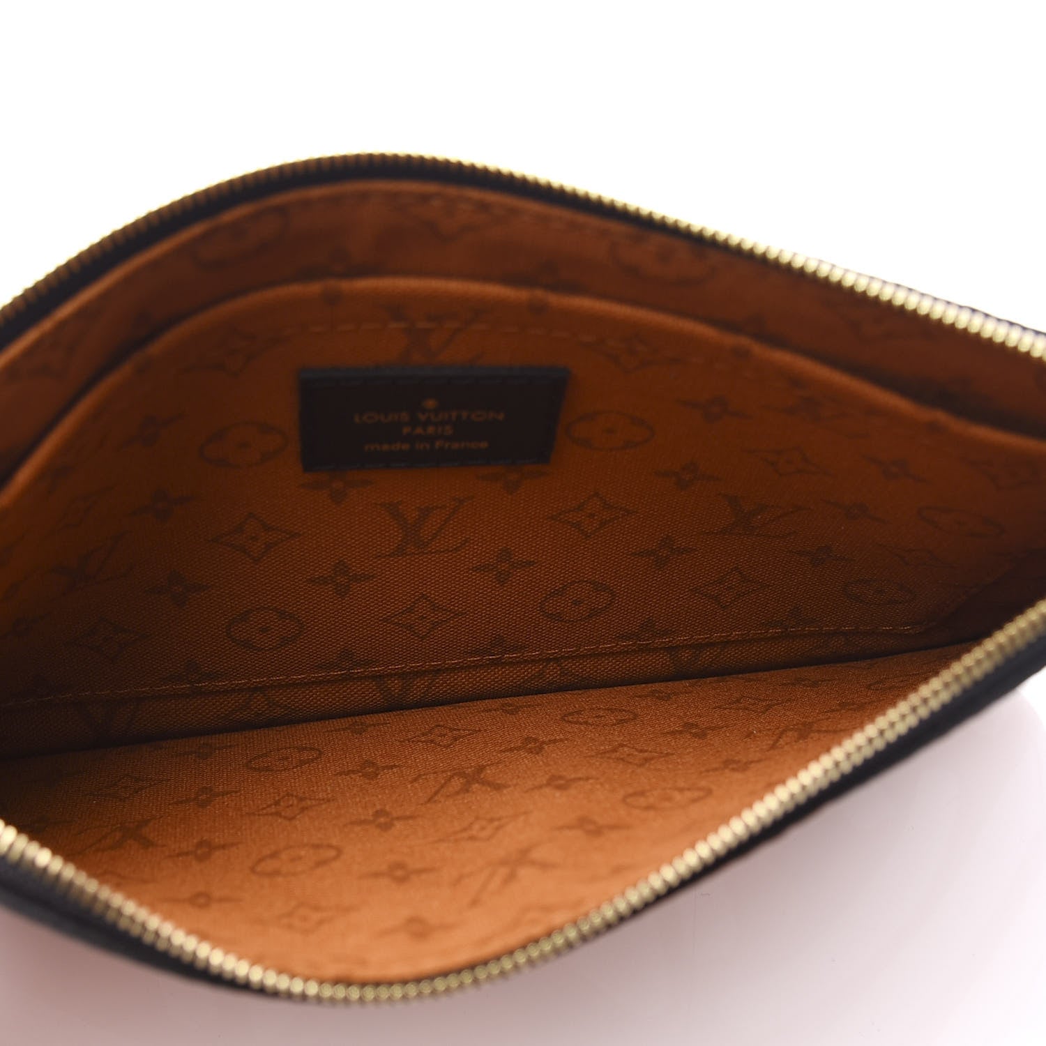 Louis Vuitton Monogram Giant Crafty Neverfull MM GM Pochette Creme Caramel 4 of 8