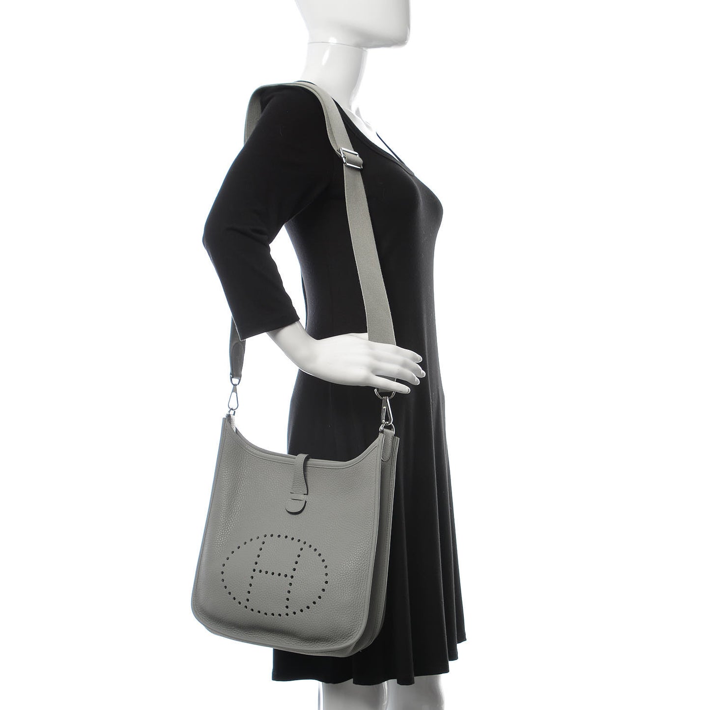 Taurillon Clemence Evelyne III PM Gris Mouette
