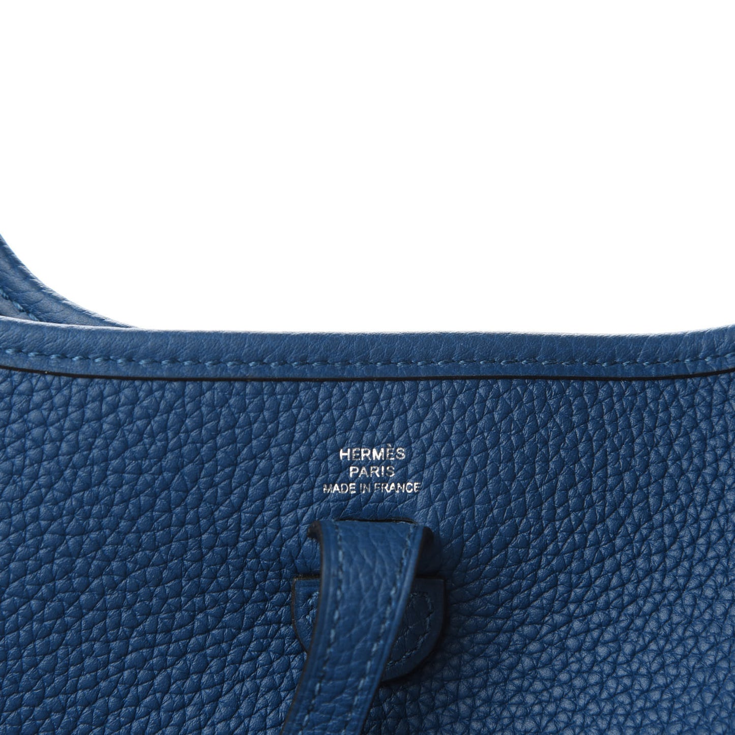 Taurillon Maurice Zigzag Evelyne TPM Deep Bleu Bleu Zellige Indigo Black