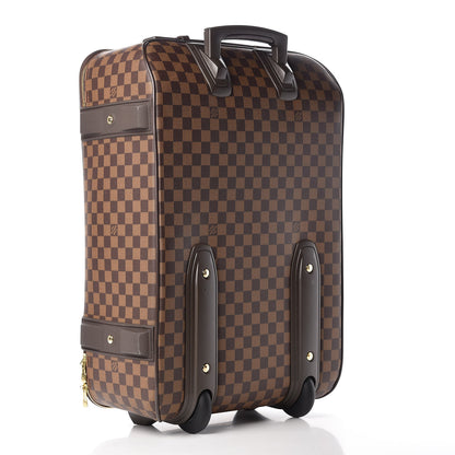 Louis Vuitton Damier Ebene Pegase 55 Rolling Luggage 3 of 14