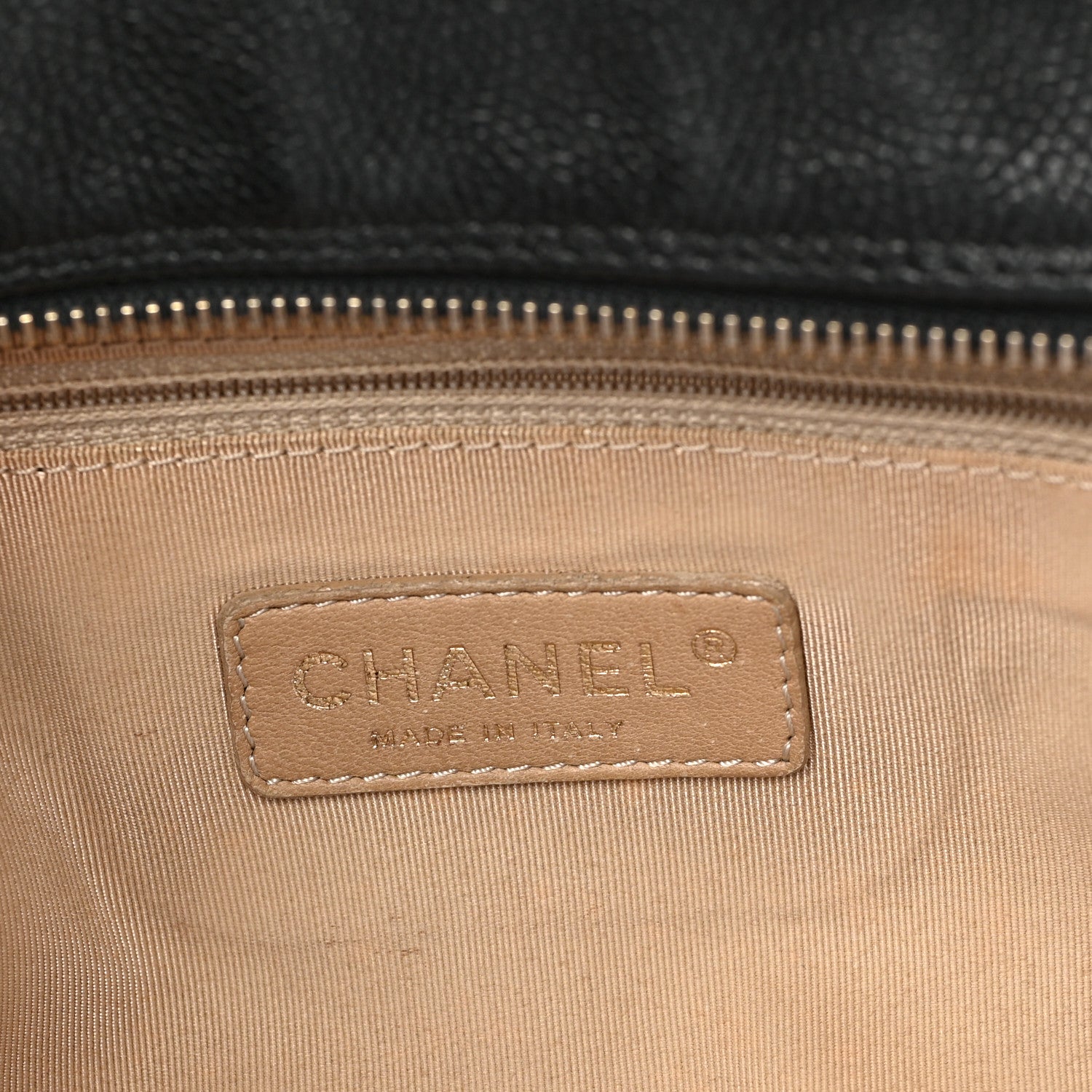 Chanel Caviar Wild Stitch Tote Black 5 of 9