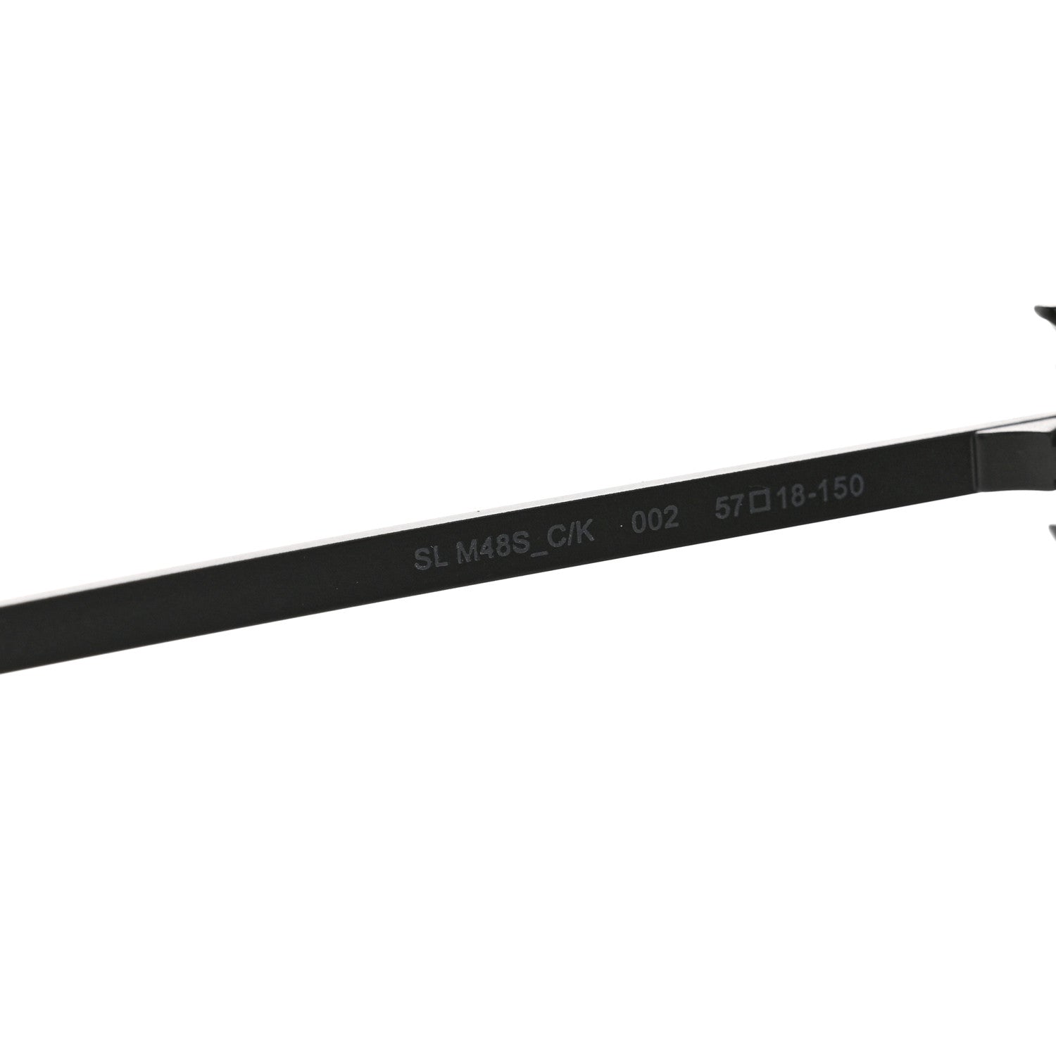 Saint Laurent Acetate Metal SL M485 Sunglasses Black 7 of 8