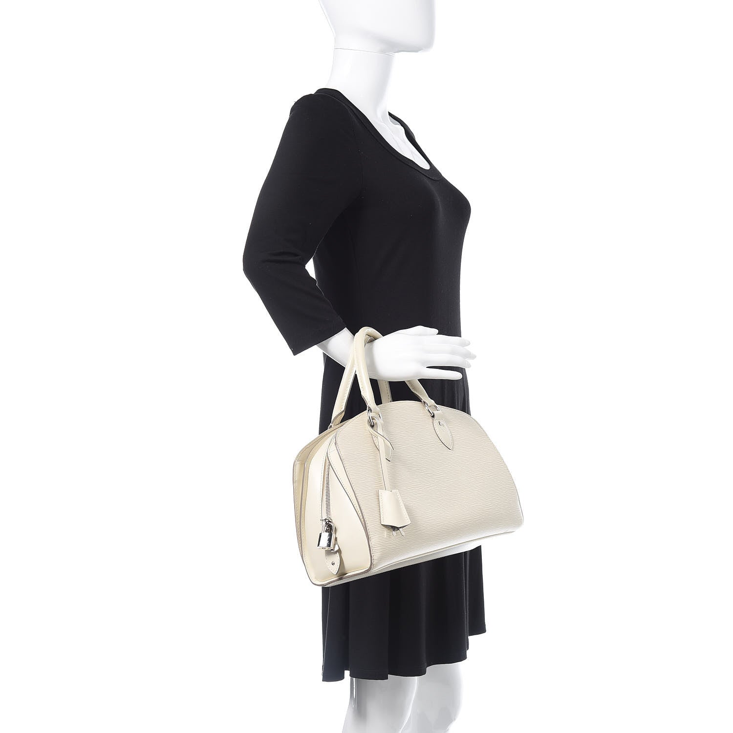 Louis Vuitton Epi Pont-Neuf PM Ivory 2 of 19