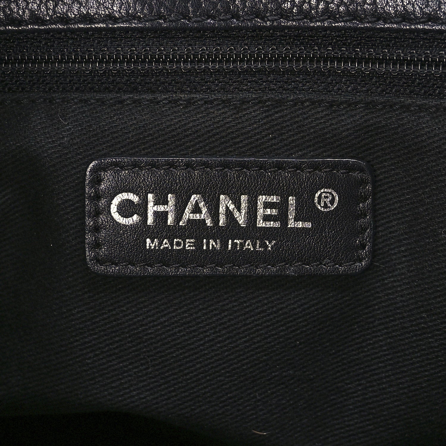 Chanel Caviar Quilted Grand Shopping Tote GST Black 6 of 11