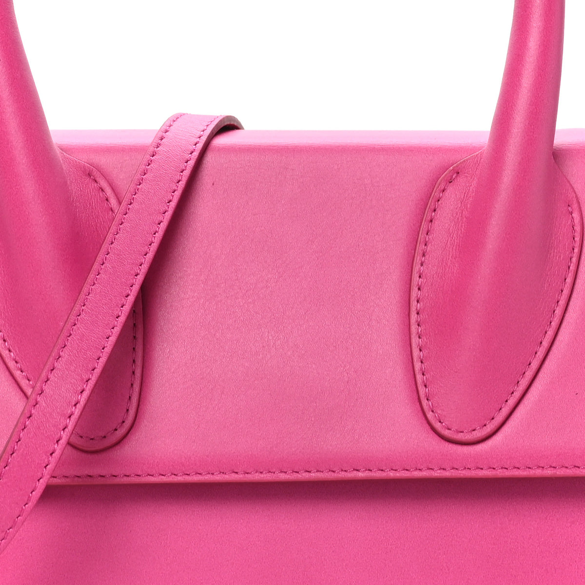 Smooth Calfskin Le Grand Chiquito Dark Pink