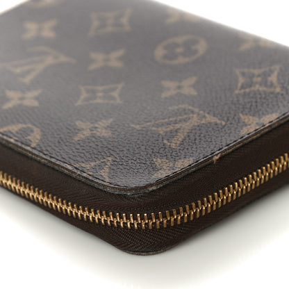 Louis Vuitton Monogram Groom Zippy Organizer Wallet Green 11 of 20
