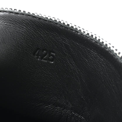 Hermes Toile De Coton Calfskin Game Slip On Sneakers 42.5 Prunoir Black 8 of 9