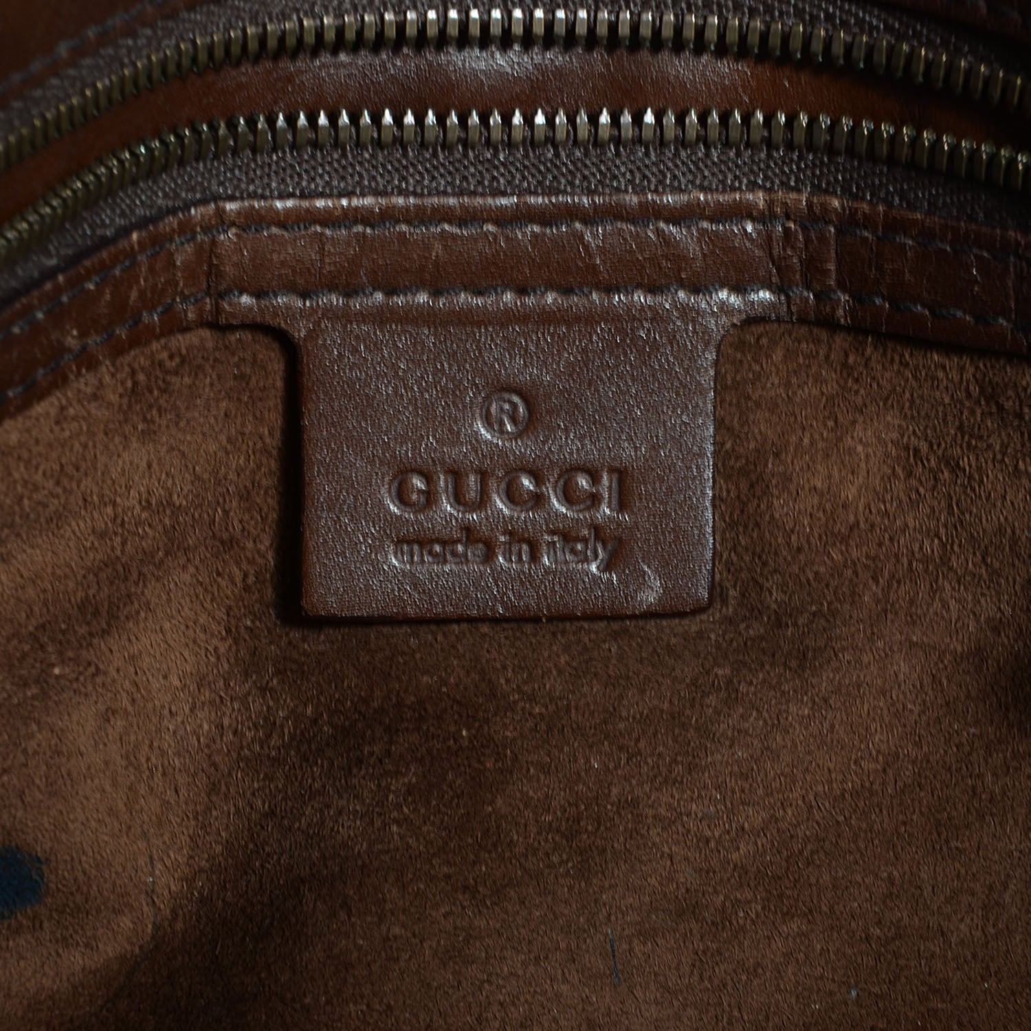 Gucci Leather Reins Hobo Brown 6 of 7