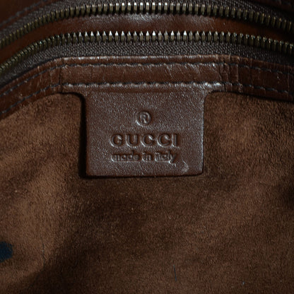 Gucci Leather Reins Hobo Brown 6 of 7