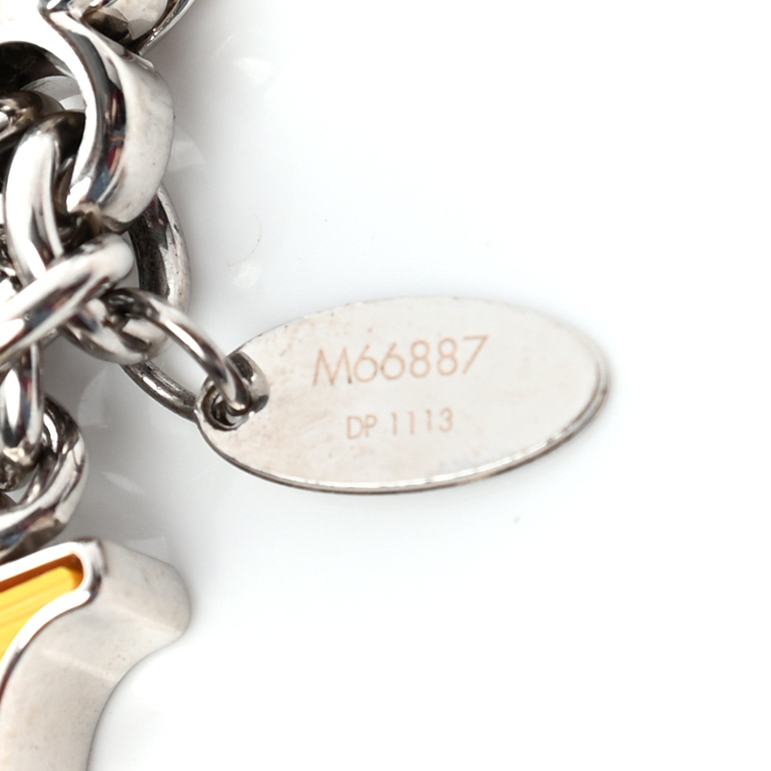 Louis Vuitton Electric Epi Fleur d'Epi Bag Charm Yellow 3 of 4