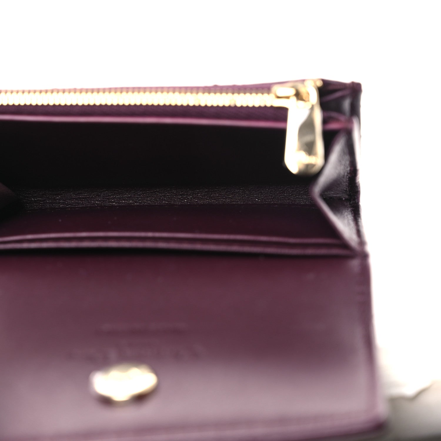 Christian Dior Lambskin Cannage Miss Dior Glycine Wallet Deep Fuchsia 5 of 8