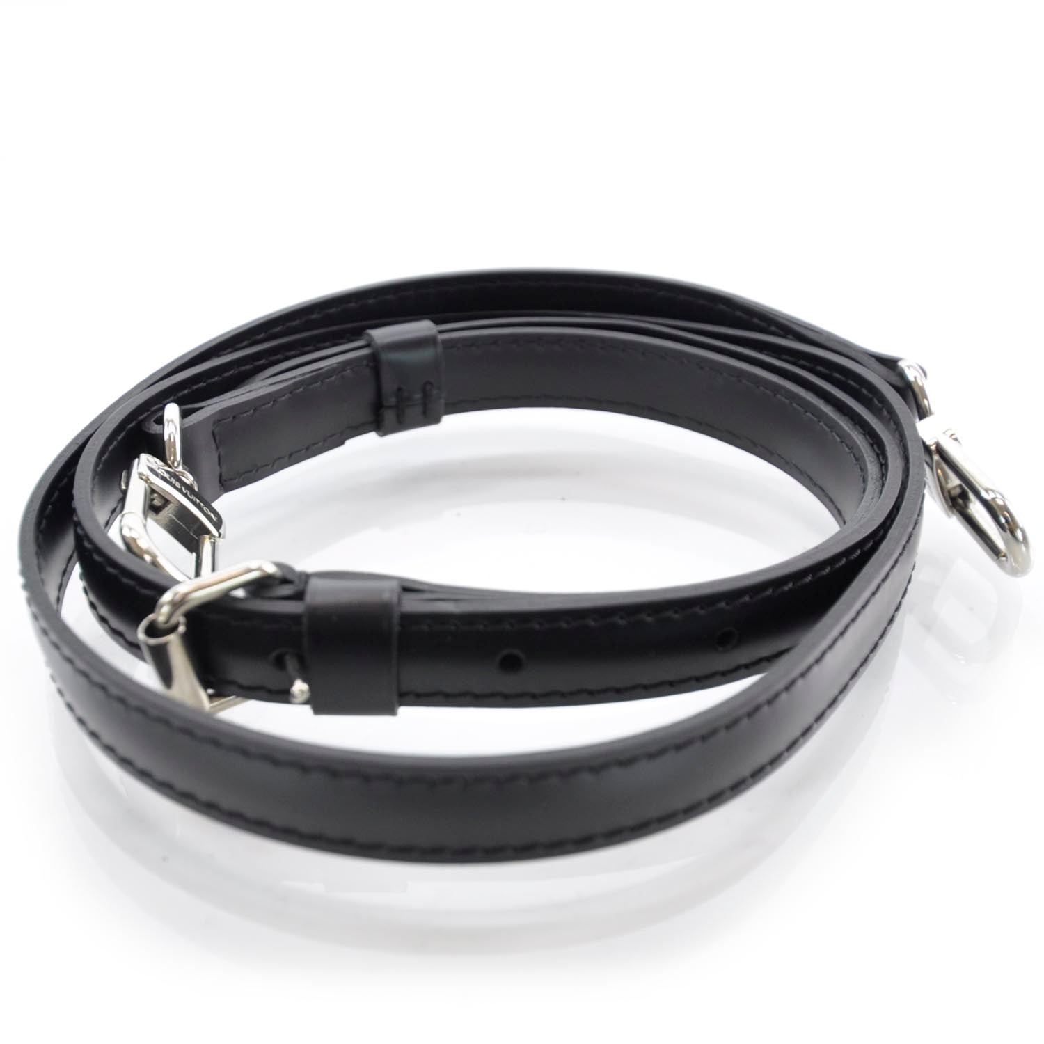 Louis Vuitton Epi Adjustable Shoulder Strap Black 1 of 5